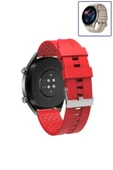 KRETON KRETON Amazfit GTR3-GTR3 PRO Akıllı Saat Ile Uyumlu Kaliteli Tokalı Siyah Silikon Kordon Kayış thumbnail 1