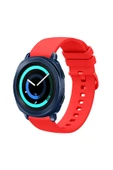 KRETON KRETON Samsung Gear Sport Uyumlu Kordon Yumuşak Dokulu Soft Renk Tokalı Silikon Kayış thumbnail 5