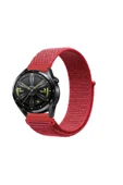 KRETON KRETON Huawei Watch Gt3 46mm Uyumlu Spor Kumaş Desenli Cırt Cırtlı Kordon Kayış thumbnail 6