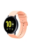 KRETON KRETON Samsung Galaxy Watch Active 2 40mm/44mm  Uyumlu Kordon Yumuşak Dokulu Soft Renk Tokalı Silikon Kayış thumbnail 4