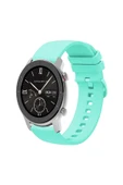 KRETON KRETON Amazfit GTR 42mm ile Uyumlu Kordon Yumuşak Dokulu Soft Renk Tokalı Silikon Kayış thumbnail 3