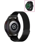 KRETON KRETON Samsung Galaxy Watch 6 Classic 43mm / 47mm Uyumlu Kordon Hasır Metal Örgü Mıknatıslı Milano Kayış thumbnail 2