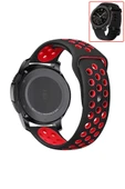 KRETON KRETON Amazfit GTR 42mm Uyumlu Kordon Yumuşak Dokulu Delikli Desenli Silikon Kayış thumbnail 9