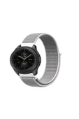 KRETON KRETON Samsung Galaxy Watch 42mm Uyumlu Spor Kumaş Desenli Cırt Cırtlı Kordon Kayış thumbnail 9