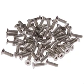 YHB M4x25 mm Vida (DIN 965) x 50 Adet (rf143) - 2