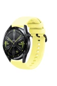 KRETON KRETON Huawei Watch Gt3 46mm Uyumlu Kordon Yumuşak Dokulu Soft Renk Tokalı Silikon Kayış thumbnail 11