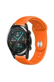 KRETON KRETON Huawei Watch Gt2 46mm Uyumlu AÇIK YEŞİL Kordon Yumuşak Dokulu Silikon Kayış thumbnail 7