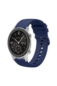 KRETON KRETON Amazfit GTR 42mm ile Uyumlu Kordon Yumuşak Dokulu Soft Renk Tokalı Silikon Kayış thumbnail 11