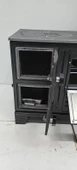 Saç Gövdeli Döküm İç Hazneli Kuzine Soba Fırınlı ve Dayanıklı Isıtma Sobası thumbnail 3