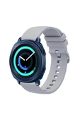 KRETON KRETON Samsung Gear Sport Uyumlu Kordon Yumuşak Dokulu Soft Renk Tokalı Silikon Kayış thumbnail 2
