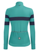 Santini Coral Bengal Kadın Termal Kışlık Bisiklet Forması 2W216175CORALBENG thumbnail 3