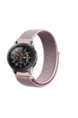 KRETON KRETON Samsung Galaxy Watch 46mm Uyumlu Spor Kumaş Desenli Cırt Cırtlı Kordon Kayış thumbnail 9