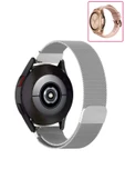 KRETON KRETON Samsung Galaxy Watch 42mm Uyumlu Kordon Hasır Metal Örgü Mıknatıslı Milano Kayış thumbnail 2