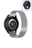 KRETON KRETON Huawei Watch Gt2 46mm Uyumlu Kordon Hasır Metal Örgü Tarz Mıknatıslı Milano Kayış thumbnail 4