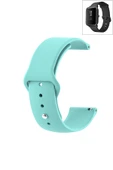 KRETON KRETON Amazfit Bip-bipu-bips-bip Lite-bipupro-bip3-bip3pro Uyumlu Açık Yeşil Kordon Yumuşak Dokulu Kayış thumbnail 3