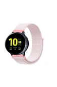 KRETON KRETON Samsung Galaxy Watch Active 2 40mm/44mm Uyumlu Spor Kumaş Desenli Cırt Cırtlı Kordon Kayış thumbnail 4