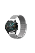 KRETON KRETON Huawei Watch Gt2 46mm Uyumlu Spor Kumaş Desenli Cırt Cırtlı Kordon Kayış thumbnail 8