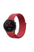 KRETON KRETON Garmin Forerunner 255 Uyumlu Spor Kumaş Desenli Cırt Cırtlı Kordon Kayış thumbnail 4