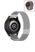KRETON KRETON Amazfit GTR 47mm Uyumlu Kordon Hasır Metal Örgü Tarz Mıknatıslı Milano Kayış thumbnail 2
