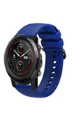 KRETON KRETON Amazfit 3 Stratos Uyumlu Kordon Yumuşak Dokulu Soft Renk Tokalı Silikon Kayış thumbnail 11
