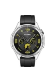 KRETON KRETON Huawei Watch GT4 46mm Uyumlu Kasa ve Ekran Koruyucu 360 Tam Koruma Silikon Kılıf thumbnail 5