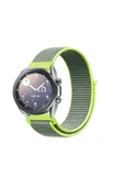 KRETON KRETON Samsung Galaxy Watch 3 41mm Uyumlu Spor Kumaş Desenli Cırt Cırtlı Kordon Kayış thumbnail 1