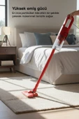 Sinbo SVC-8616 500W Dikey Elektrikli Süpürge – Kırmızı, Yüksek Emiş Gücü thumbnail 2