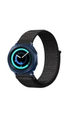 KRETON KRETON Samsung Gear Sport Uyumlu Spor Kumaş Desenli Cırt Cırtlı Kordon Kayış thumbnail 5