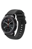 KRETON KRETON Samsung Gear S3 Frontier Uyumlu Kordon Yumuşak Dokulu Soft Renk Tokalı Silikon Kayış thumbnail 11