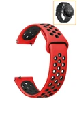 KRETON KRETON Huawei Watch Gt2 Pro Uyumlu Kordon Yumuşak Dokulu Delikli Desenli Silikon Kayış thumbnail 6