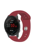 KRETON KRETON Garmin Forerunner 255 Ile Uyumlu Yumuşak Dokulu Silikon Kordon Kayış thumbnail 2