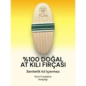 Tuva %100 Doğal At Kılı Fırçası - Doğal At Kılı Selülit Fırçası - 5
