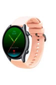 KRETON KRETON Amazfit GTR3-GTR3 PRO Uyumlu Kordon Yumuşak Dokulu Soft Renk Tokalı Silikon Kayış thumbnail 2