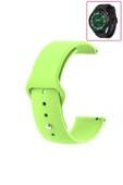 KRETON KRETON Samsung Galaxy Watch 6 Classic 43mm / 47mm Uyumlu Kordon Yumuşak Dokulu Silikon Kayış thumbnail 2