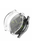 KRETON KRETON Huawei Watch Gt3 46mm Uyumlu Kasa ve Ekran Koruyucu 360 Tam Koruma Silikon Kılıf thumbnail 4