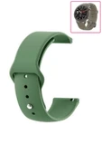 KRETON KRETON Amazfit GTR 47mm Uyumlu AÇIK YEŞİL Kordon Yumuşak Dokulu Silikon Kayış thumbnail 2