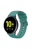 KRETON KRETON Samsung Galaxy Watch Active 2 40mm/44mm  Uyumlu Kordon Yumuşak Dokulu Soft Renk Tokalı Silikon Kayış thumbnail 5
