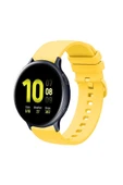 KRETON KRETON Samsung Galaxy Watch Active 2 40mm/44mm  Uyumlu Kordon Yumuşak Dokulu Soft Renk Tokalı Silikon Kayış thumbnail 6