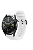 KRETON KRETON Huawei Watch Gt3 46mm Uyumlu Kordon Yumuşak Dokulu Soft Renk Tokalı Silikon Kayış thumbnail 8