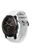 KRETON KRETON Amazfit 3 Stratos Uyumlu Kordon Yumuşak Dokulu Soft Renk Tokalı Silikon Kayış thumbnail 3