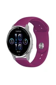KRETON KRETON Garmin Venu2 Plus Ile Uyumlu Yumuşak Dokulu Silikon Kordon Kayış (20MM) thumbnail 10