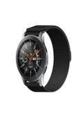 KRETON KRETON Samsung Galaxy Watch 46mm Uyumlu Kordon Hasır Metal Örgü Tarz Mıknatıslı Milano Kayış thumbnail 1