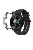 KRETON KRETON Samsung Galaxy Watch 4 44mm Uyumlu Kasa ve Ekran Koruyucu 360 Tam Koruma Silikon Kılıf thumbnail 1