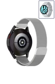 KRETON KRETON Samsung Galaxy Watch 6 40mm / 44mm Uyumlu Kordon Hasır Metal Örgü Mıknatıslı Milano Kayış thumbnail 2