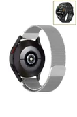 KRETON KRETON Huawei Watch Gt Runner Uyumlu Kordon Hasır Metal Örgü Tarz Mıknatıslı Milano Kayış thumbnail 2
