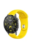 KRETON KRETON Huawei Watch Gt4 46mm Uyumlu KOYU YEŞİL Kordon Yumuşak Dokulu Silikon Kayış thumbnail 7