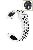 KRETON KRETON Huawei Watch Gt Runner Uyumlu Kordon Yumuşak Dokulu Delikli Desenli Silikon Kayış thumbnail 8