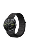 KRETON KRETON Huawei Watch Gt3 46mm Uyumlu Spor Kumaş Desenli Cırt Cırtlı Kordon Kayış thumbnail 8