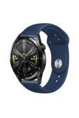 KRETON KRETON Huawei Watch Gt3 46mm Uyumlu KOYU YEŞİL Kordon Yumuşak Dokulu Silikon Kayış thumbnail 10