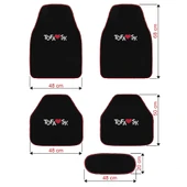 Tofaş Şahin Doğan Kartal Nakışlı Halı Paspas / Tofaş Alçak Torpido Koruma Halısı & Konsol Yan Kumaşı thumbnail 5